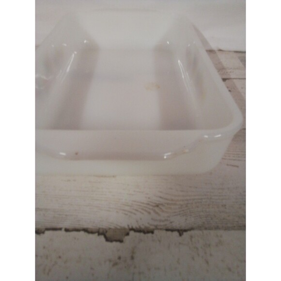 Vintage Fire King Anchor Hocking Chanticleer Rooster Casserole Dish - Picture 9 of 15